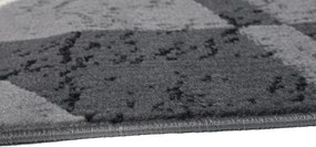 TA Koberec 3707A TMAVO SIVÁ LACNÁ PP CRM Rozmer: 70x150 cm