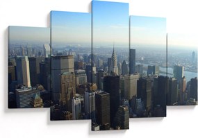 Obraz - Manhatten vo dne (150x105 cm)