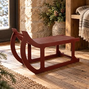 Drevené dekoračné sánky Clayre & Eef – 60*25*35 cm
