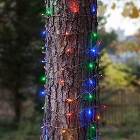 Vianočné svetielka vonkajšie FLASH multicolor 100 LED