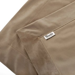 Biante Zamatový prehoz/behúň na posteľ Velvet Prémium SVP-034 Kávovo hnedý 50x140 cm