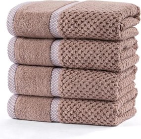Súprava froté uterákov MODENA latté 50 x 100 cm 4 ks
