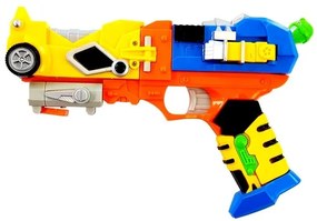 LEAN TOYS Robotická pištoľ s maskou 2v1