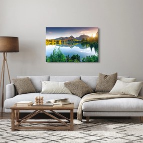 Obraz - Jazero (90x60 cm)