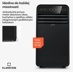 Klarstein Metrobreeze New York Smart 12k, mobilná klimatizácia, 12 000 BTU/3,5 kW, A, diaľkový ovládač