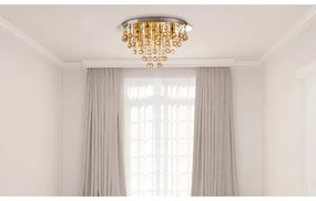 Globo 63040545 - Stropné svietidlo LONDON 5xE14/40W/230V pr. 46 cm zlatá