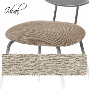 Hnedý napínací poťah na stoličku Ideal – Casa Selección