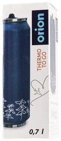 Orion Termoska plechovka Lúka 0,7 l, modrá