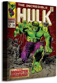 Art Group Obraz na plátne Marvel Neuveriteľný Hulk (Monster Unleashed) Rozmery: 60 x 80 cm