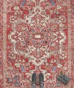 Nouristan - Hanse Home koberce Kusový koberec Asmar 104018 Orient / Red - 80x150 cm
