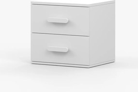 Nočný stolík SMYK - biely (viac variant)