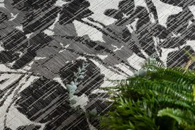 Koberec ORGANIC 2735 krémový / čierny / naturálny