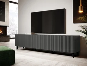 Tv stolík/skrinka Tilderi Grey 200, Farby: antracit