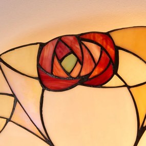 Endon 64182 - Stropné svietidlo Tiffany INGRAM 2xE27/60W/230V priemer 45 cm