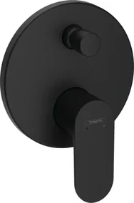 Sprchová a vaňová batéria Hansgrohe Rebris S bez podomietkového telesa matná čierna 72466670