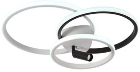 LED Stmievateľné stropné svietidlo LED/70W/230V 3000-6500K biela/čierna + DO