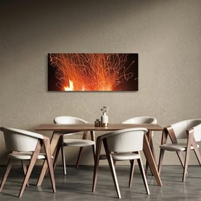 Obraz ohňa (120x50 cm)