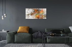 Sklenený obraz Farebné geometrické fraktály 125x50 cm