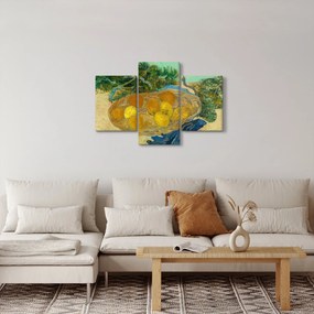 Obraz - Vincent van Gogh, Still Life of  Oranges and Lemons with  Blue Gloves, reprodukcia (90x60 cm)