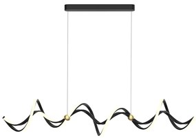 Závesné LED svietidlo Colia, 1x LED 55w, 4000k, b/g