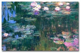 Nástenná reprodukcia na plátne Claude Monet, 45 × 70 cm