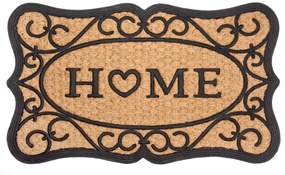 Rohožka Home 105712 – na von aj na doma, 45x75, hnedá, chodba / predsieň, Hanse Home