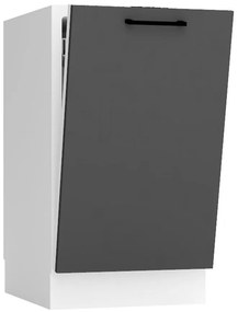 Predná stena umývačky Max 45pz šedá