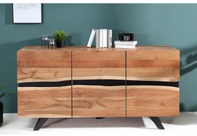 Komoda 38331 150cm Drevo Acacia  - Komfort-nábytok