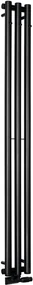 Sapho Sapho, PILON vykurovacie teleso 196x1800mm, so 3 háčikmi, čierna matná, IZ128T