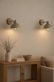 Brilagi - Nástenné svietidlo MOON 1xE27/60W/230V béžové/zlaté