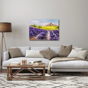 Obraz - Provance, Francúzsko, olejomaľba (70x50 cm)