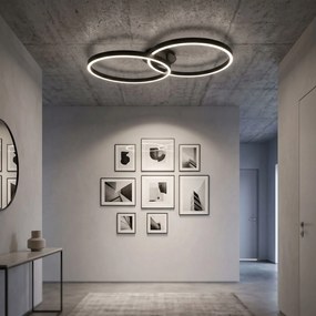 Toolight Toolight, LED stropné svietidlo, 85cm, 35W, 4000K, 3000lm, SWE061-C, čierna matná, OSW-20161