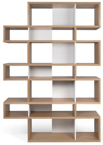 Svetlohnedá knižnica TemaHome London, 220 × 34 cm