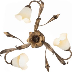 XXXLutz STROPNÉ SVIETIDLO, 53/53/20 cm - Online Only bytové doplnky - 004340009604