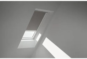 VELUX Zatemňovacia roleta na strešné okno so solárnym ovládaním DSL C06 0705SWL sivá