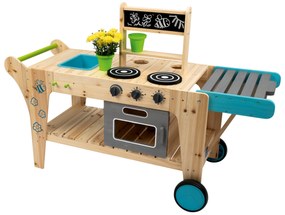 Playtive Detská kuchynka na kolesách do exteriéru  (100385981)