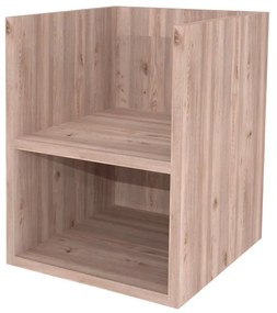 Mereo Aira, kúpeľňová skrinka 40 cm, spodná, Multidecor, Dub Nelson, MER-CN795SDNLS