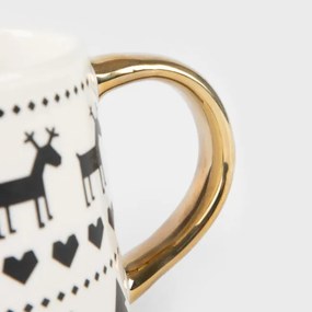 Hrnček LINKO biely 708688 360 ml