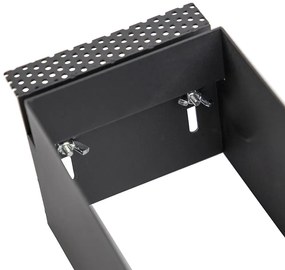 Inteligentné zapustené bodové svietidlo čierne bezrámové 2-svetlá vrátane 2 Wifi GU10 70mm - Oneon