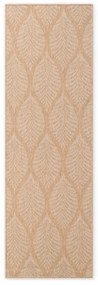 Vnútorný a vonkajší behúň v béžovej a slonovinovej farbe 80x250 cm Duet Liora – NORTHRUGS