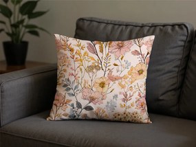 Bavlnená obliečka na vankúš BLUMIRA POLY 45x45 cm, farebný