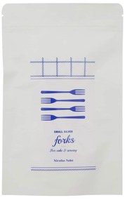 Nicolas Vahé Dezertná vidlička Antique Silver – set 4 ks