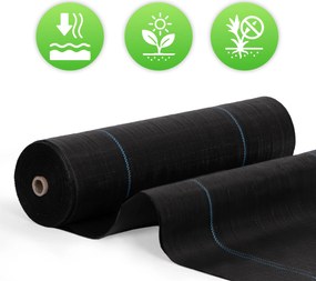 MultiGarden Čierna agrotextília UV 135g - 3,2x50m MulltiGarden