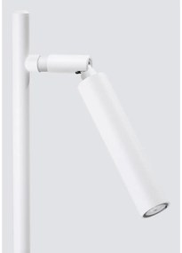 Biela stolová lampa (výška 43 cm) Fideus – Sollux