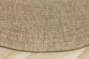 Koberec Jute Indiana Laomi 08868A béžový kruh