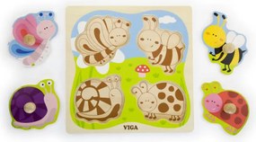Puzzle na podložke Viga 50131 hmyz