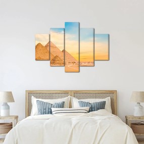 Obraz egyptských pyramíd (150x105 cm)