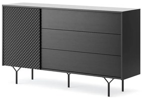 Komoda Raven KSZ144 čierna