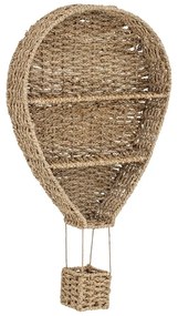 Detská nástenná knižnica z morskej trávy v prírodnej farbe 59x105 cm Ditter – Bloomingville Mini
