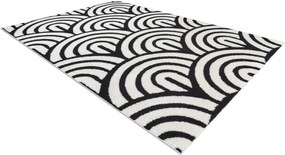 Dywany Łuszczów, AKCIA: 160x220 cm Kusový koberec Mode 8629 cream/black, biela, kancelária